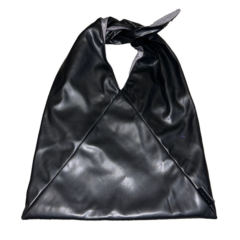 Suqqu Black Soft Leather Signature Makeup Travel Bag